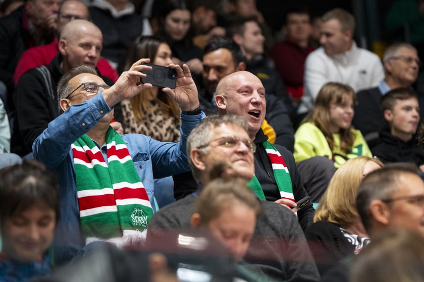 Mecz koszykówki w Orbicie we Wrocławiu - 9 listopada